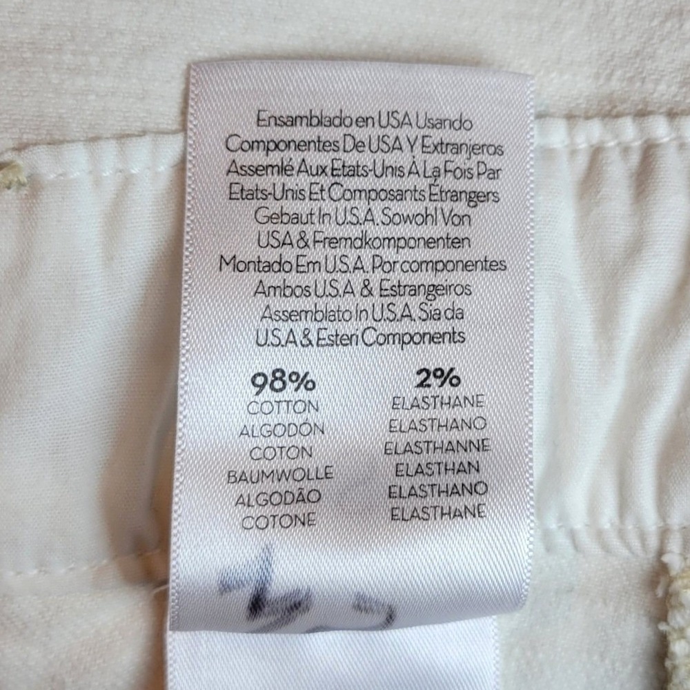 Mother The Patch Pocket Overalls Ankle S Cream Oatmeal Coastal Cottagecore Boho - Picture 7 of 13
